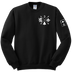 3-364 BEB Blend Crewneck Sweatshirt with Left Sleeve Print