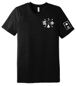 3-364 BEB Unisex Triblend Short Sleeve Tee with Left Sleeve Print