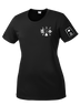 3-364 BEB Ladies Competitor Tee with Left Sleeve Print