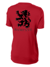3-364 BEB Ladies Competitor Tee with Left Sleeve Print