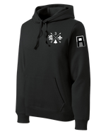 3-364 BEB Poly/Cotton Blend Hoodie with Left Sleeve Print