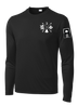 3-364 BEB Long Sleeve Competitor Tee with Left Sleeve Print