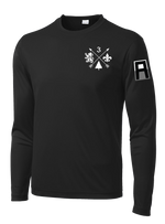 3-364 BEB Long Sleeve Competitor Tee with Left Sleeve Print
