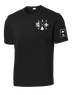 3-364 BEB Competitor Tee with Left Sleeve Print