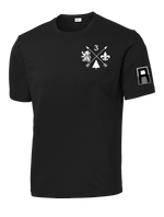 3-364 BEB Competitor Tee with Left Sleeve Print