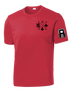 3-364 BEB Competitor Tee with Left Sleeve Print