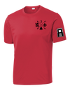 3-364 BEB Competitor Tee with Left Sleeve Print