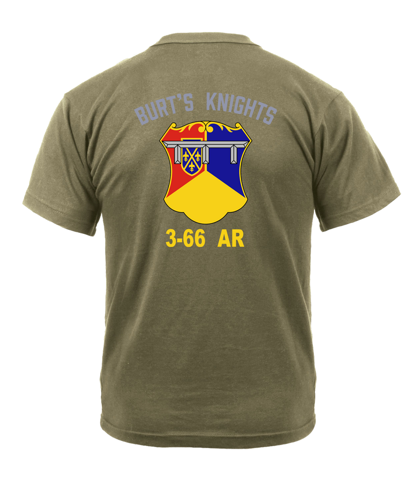 3-66 Armor AR 670-1 Coyote Brown T-Shirt