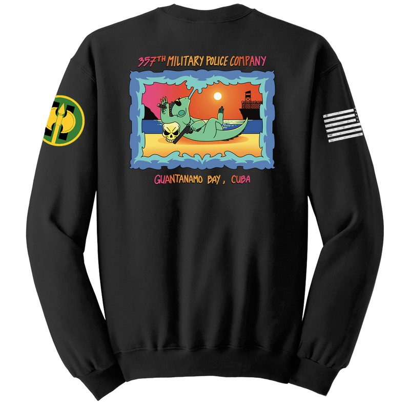 357th Military Police Company Blend Crewneck Sweatshirt