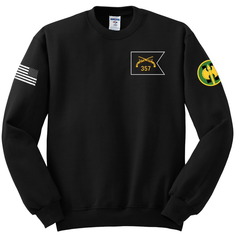 357th Military Police Company Blend Crewneck Sweatshirt Warrior Society