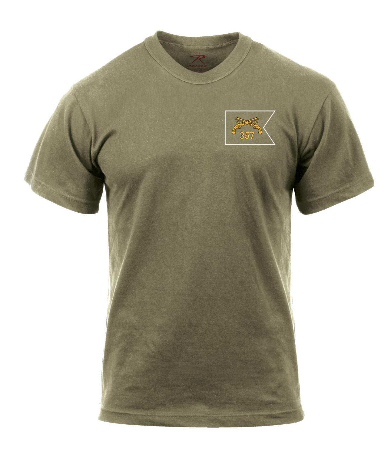 357th Military Police Company AR 670-1 Coyote Brown T-Shirt