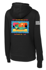 357th Military Police Company Ladies Poly/Cotton Blend Hoodie