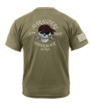 35th MST AR 670-1 Coyote Brown T-Shirt with Flag on Right Sleeve