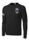 35th MST Long Sleeve Competitor Tee with Flag on Right Sleeve