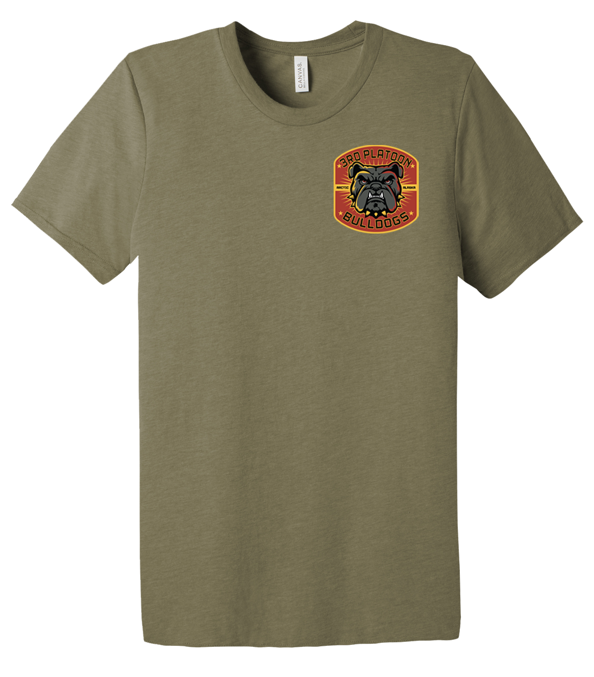 3rd PLT 539th CTC(L) Unisex Triblend Short Sleeve Tee - NOT 670-1 APPROVED