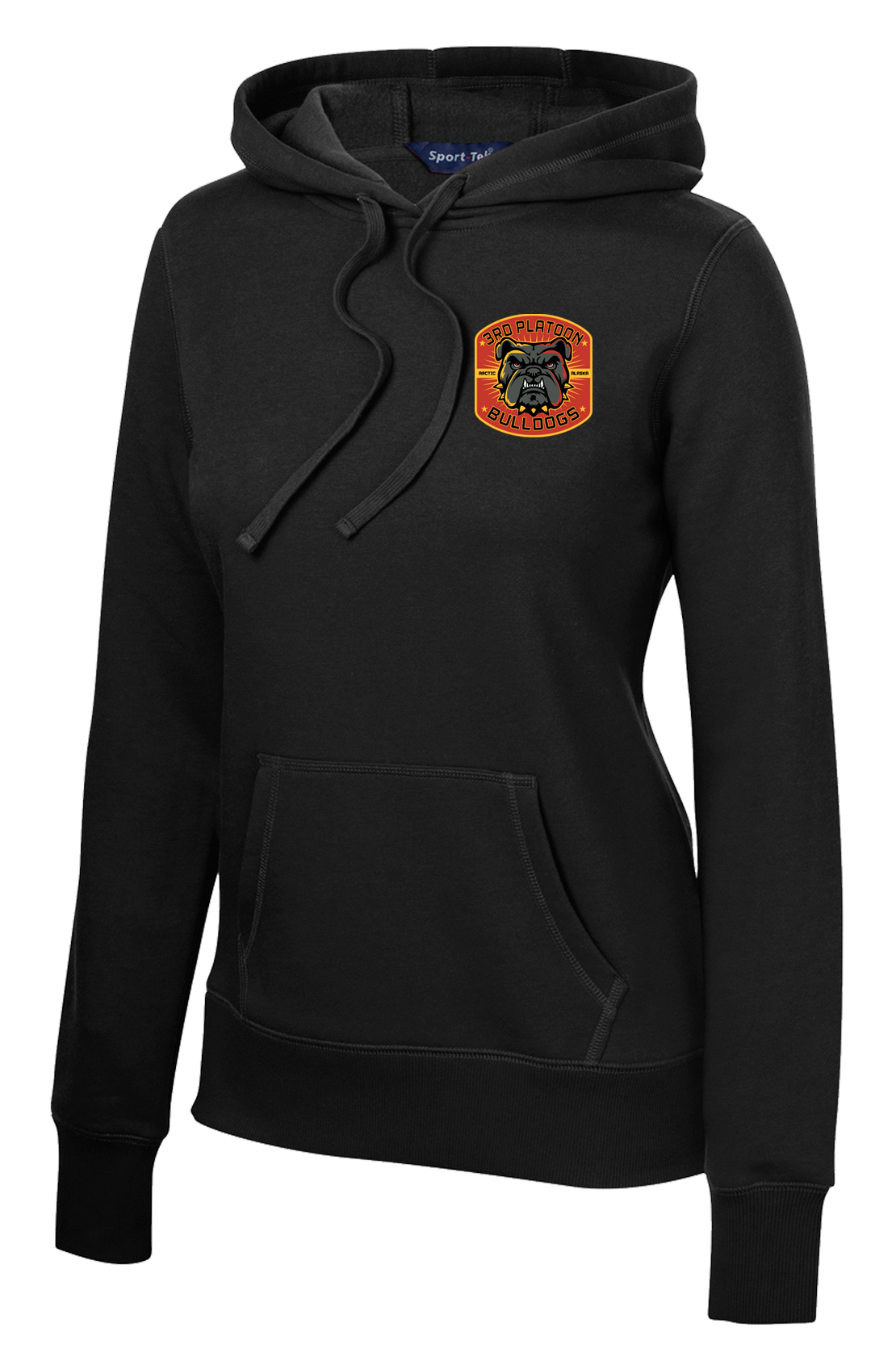 3rd PLT 539th CTC(L) Ladies Poly/Cotton Blend Hoodie - PT APPROVED