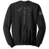 4-23 Infantry Blend Crewneck Sweatshirt with Right Sleeve Flag