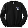4-23 Infantry Blend Crewneck Sweatshirt with Right Sleeve Flag