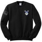 4-23 Infantry Blend Crewneck Sweatshirt with Right Sleeve Flag