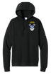 4-23 IN Crest Nike Club Fleece Sleeve Swoosh Pullover Hoodie *NOT AUTHORIZED FOR WEAR DURING PT PER I CORPS POLICY*