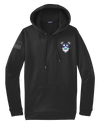 4-23 Infantry Fleece Hooded Pullover with Right Sleeve Flag