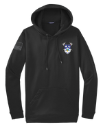 4-23 Infantry Fleece Hooded Pullover with Right Sleeve Flag