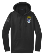 4-23 Infantry Fleece Hooded Pullover with Right Sleeve Flag