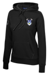 4-23 Infantry Ladies Poly/Cotton Blend Hoodie with Right Sleeve Flag