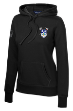 4-23 Infantry Ladies Poly/Cotton Blend Hoodie with Right Sleeve Flag