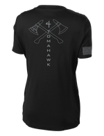 4-23 Infantry Ladies Competitor Tee with Right Sleeve Flag