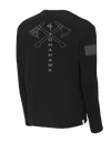 4-23 Infantry Fleece Pullover Crew with Right Sleeve Flag