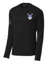 4-23 Infantry Fleece Pullover Crew with Right Sleeve Flag