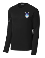 4-23 Infantry Fleece Pullover Crew with Right Sleeve Flag