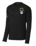 4-23 Infantry Crest Fleece Pullover Crew with Right Sleeve Flag