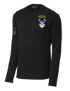4-23 Infantry Fleece Pullover Crew with Right Sleeve Flag