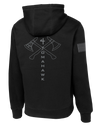 4-23 Infantry Poly/Cotton Blend Hoodie with Right Sleeve Flag