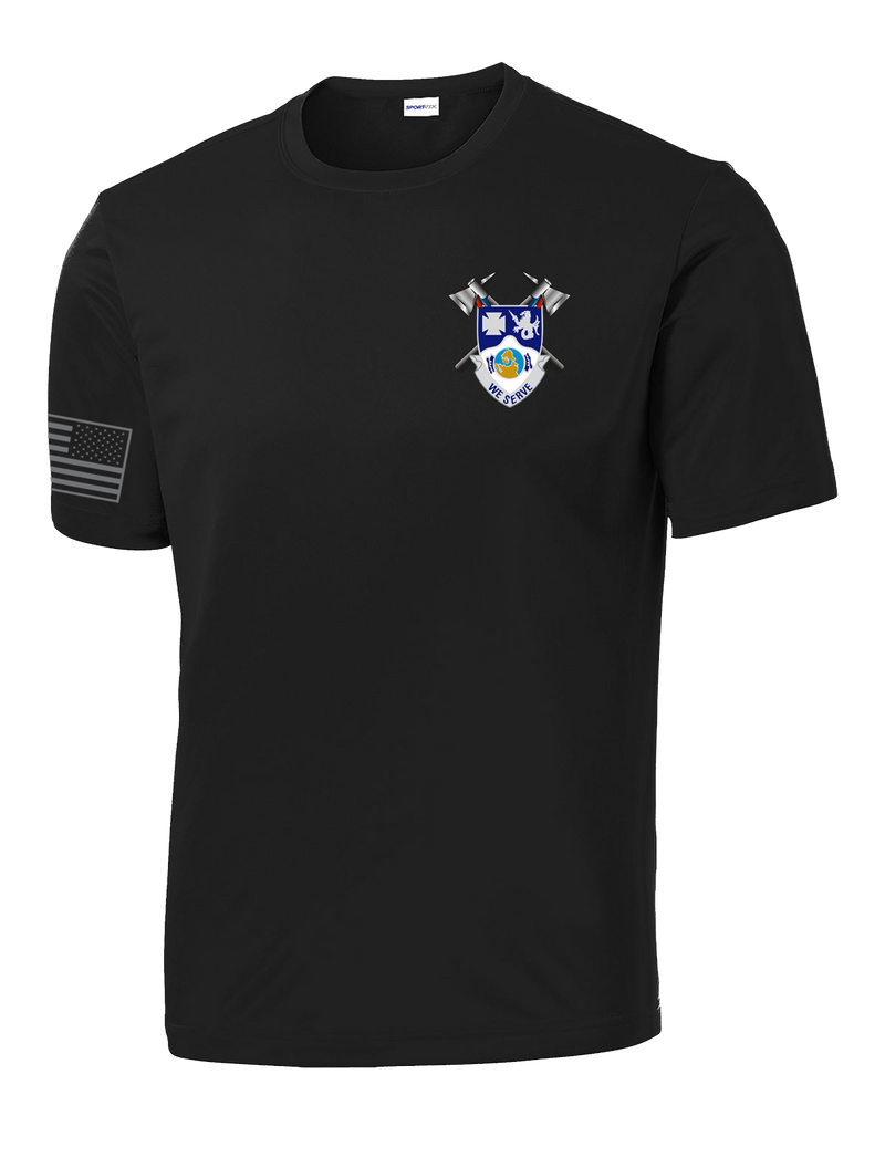 4-23 Infantry Competitor Tee with Right Sleeve Flag