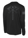 4-23 Infantry Long Sleeve Competitor Tee with Right Sleeve Flag