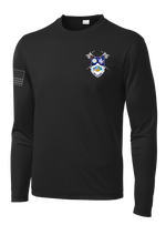 4-23 Infantry Long Sleeve Competitor Tee with Right Sleeve Flag