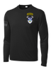 4-23 Infantry Crest Long Sleeve Competitor Tee with Right Sleeve Flag