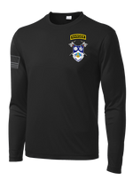 4-23 Infantry Long Sleeve Competitor Tee with Right Sleeve Flag