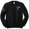 4-23 Infantry Blend Crewneck Sweatshirt with Right Sleeve Flag