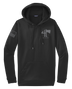 HHC 4-23 Infantry Fleece Hooded Pullover with Right Sleeve Flag