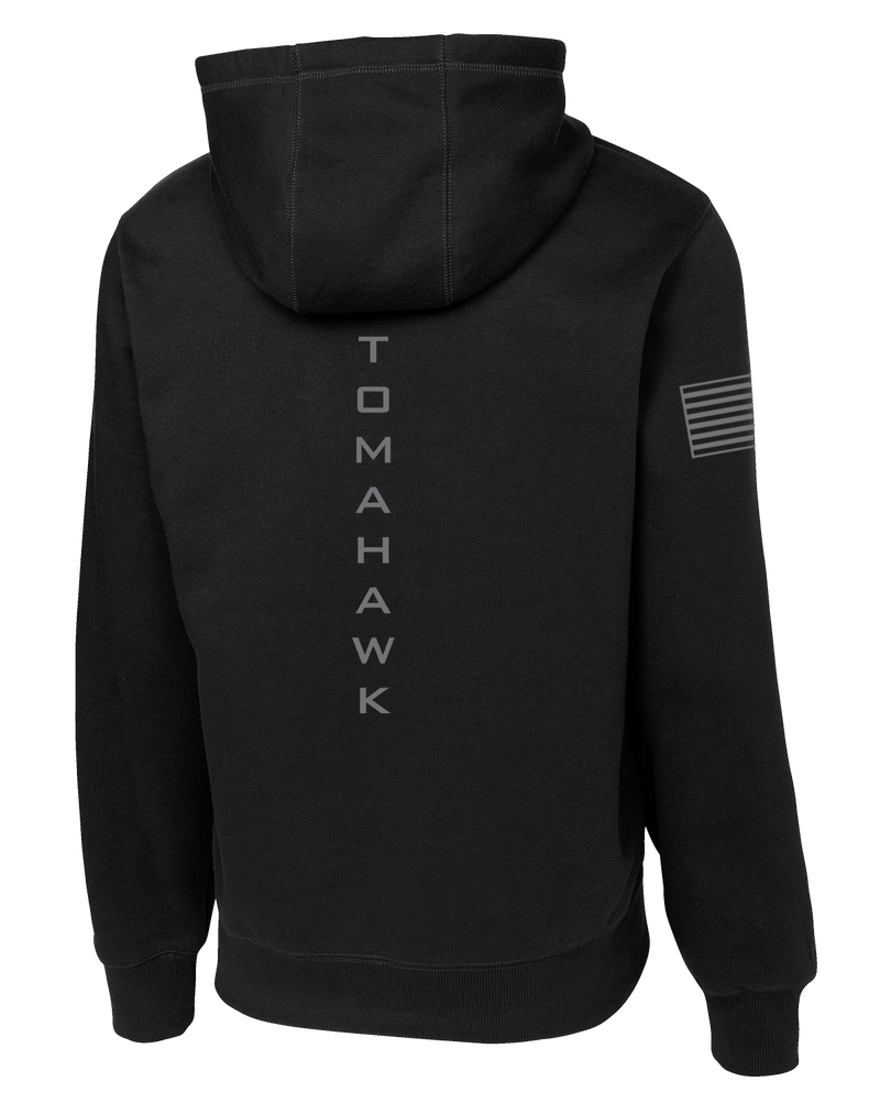 4-23 Infantry Poly/Cotton Blend Hoodie with Right Sleeve Flag