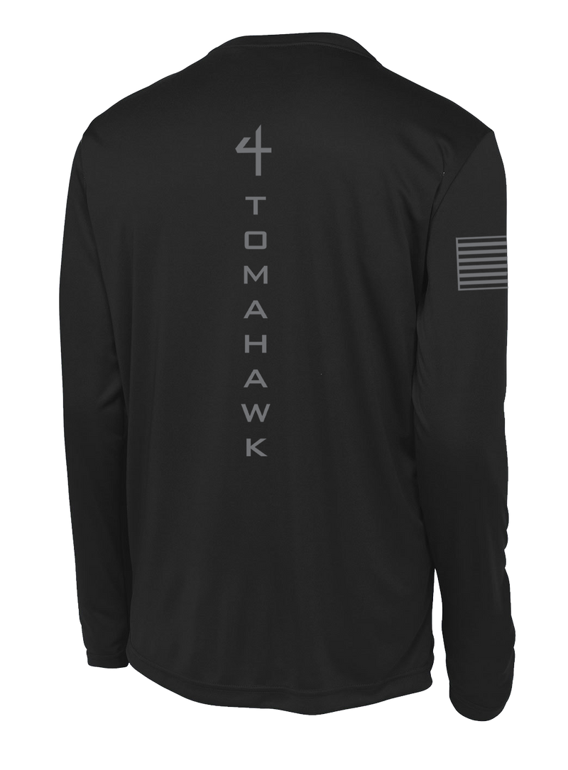 4-23 Infantry Long Sleeve Competitor Tee with Right Sleeve Flag