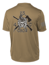 4-23 IN CROW Competitor Tee with Right Sleeve Flag