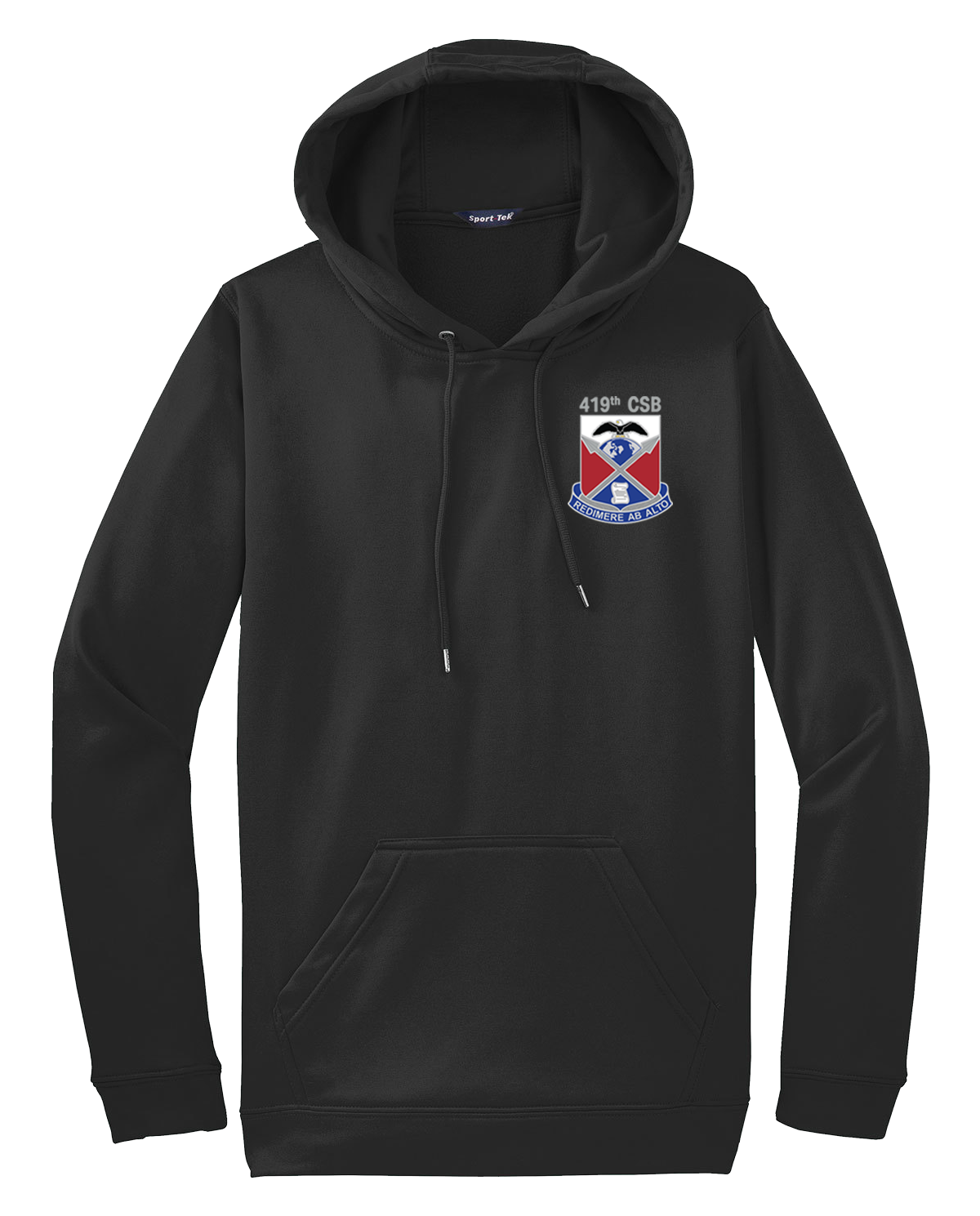 419th CSB Fleece Hooded Pullover