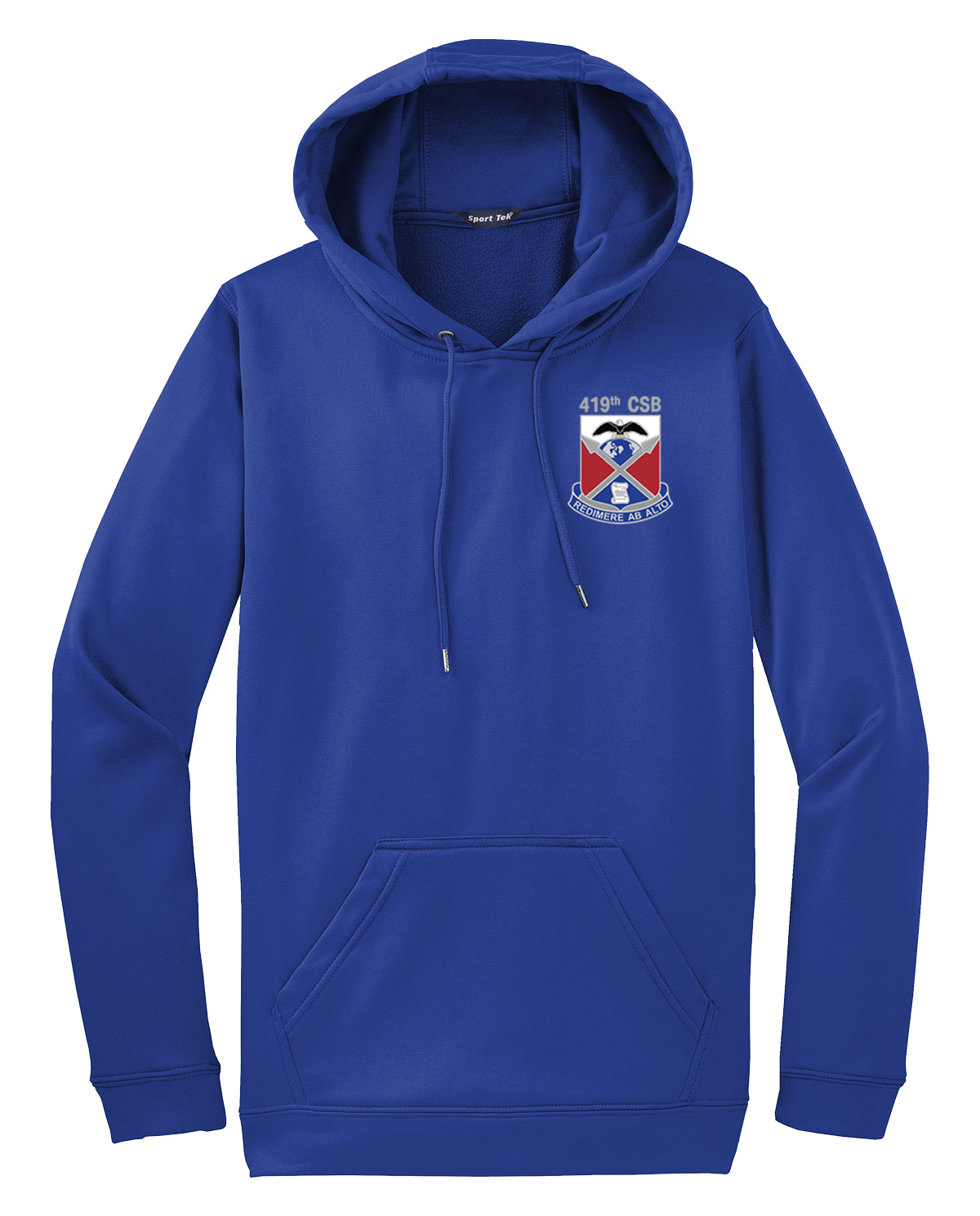 419th CSB Fleece Hooded Pullover