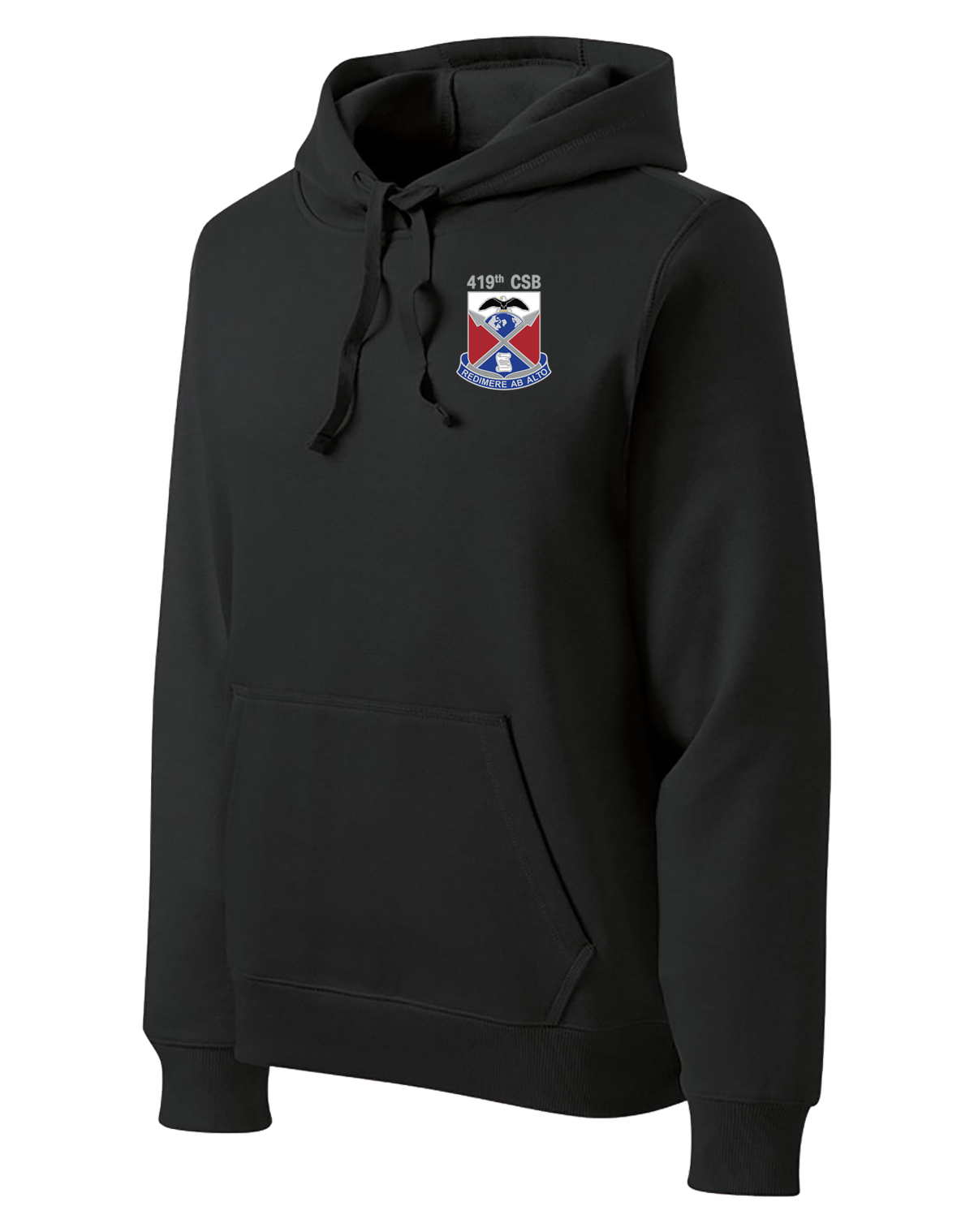 419th CSB Poly/Cotton Blend Hoodie