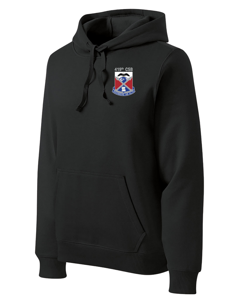 419th CSB Poly/Cotton Blend Hoodie